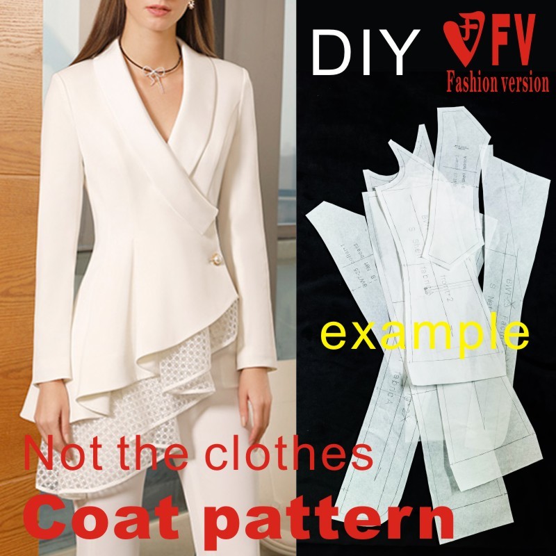 Textile Sewing Patterns - الخياطة الرسومات الإناث التربة الخامس الرقبة