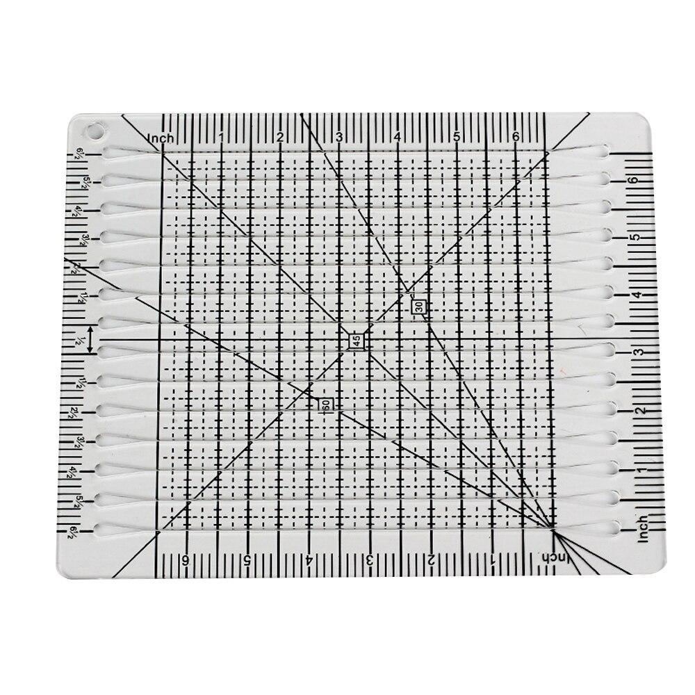 Quilting Ruler Square - 1 قطعة DIY أداة اليد خليط