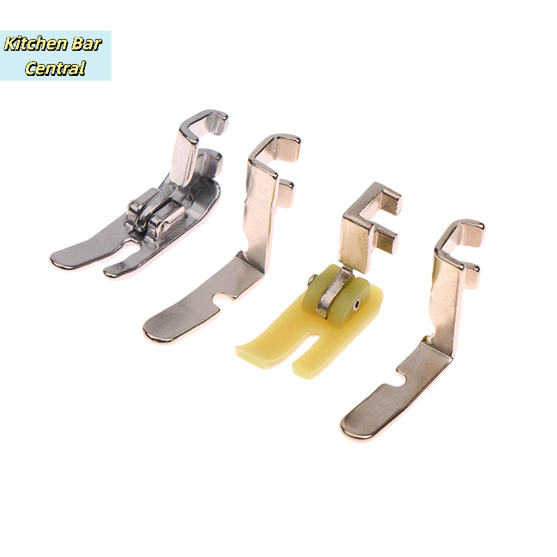 Zipper Foot Presser - 【مجموعة من 4 قطع أقدام ضاغطة