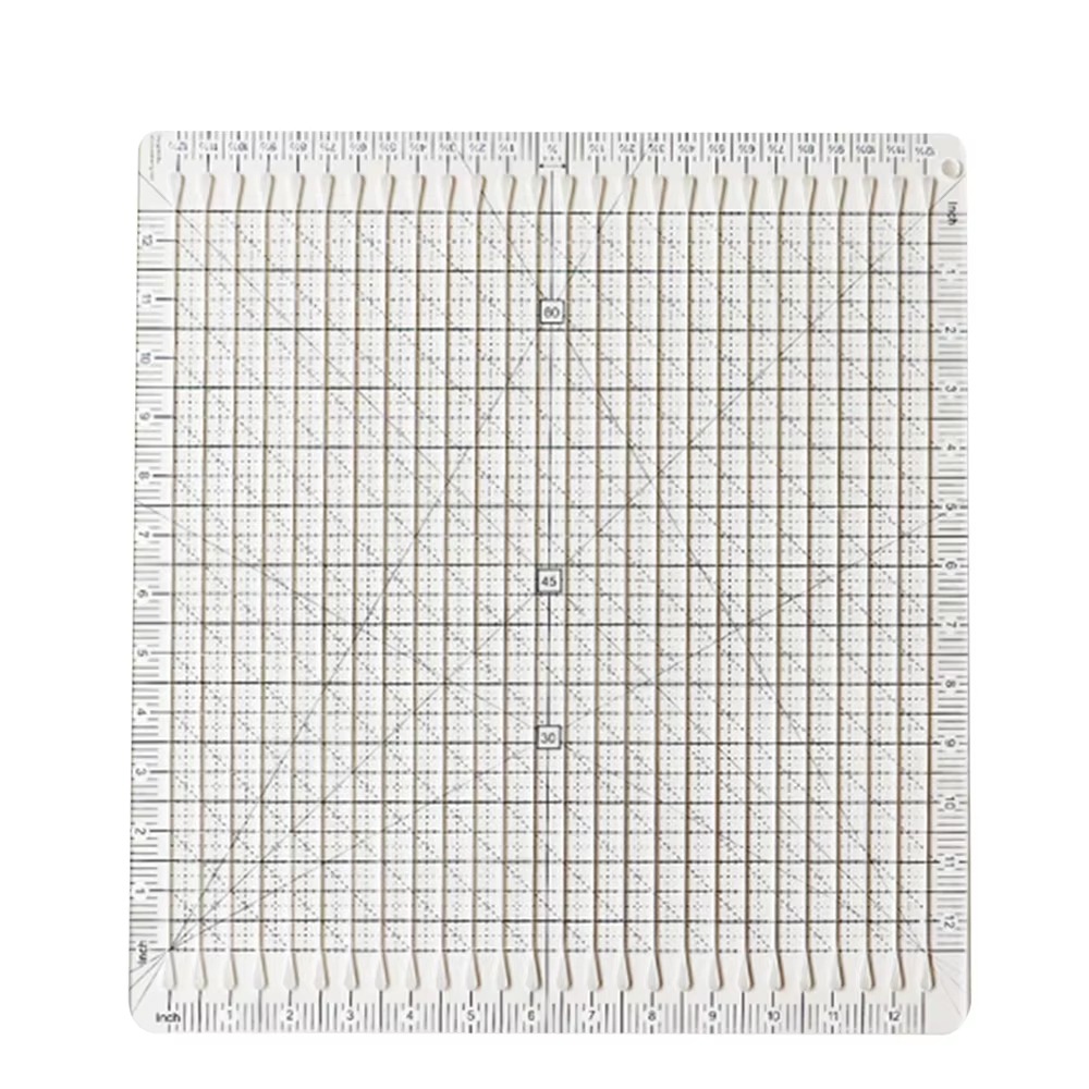 Quilting Ruler Square - مسطرة تفصيل وحياكة 5 في 1