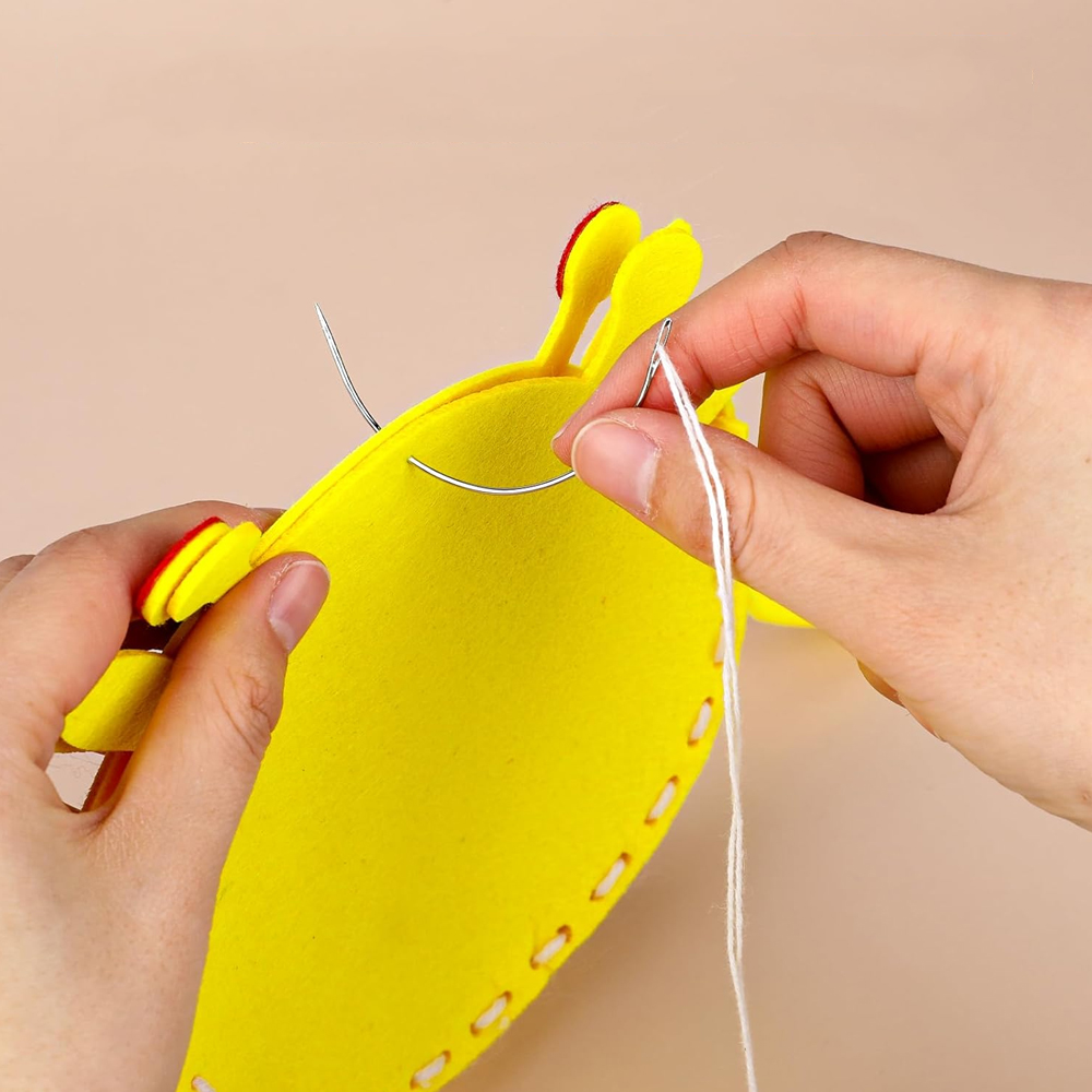 4 قطعة إبرة الخياطة الجلود الح - مراجعة Sewing Tas وسعره