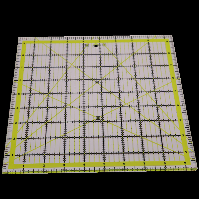 4 قطعة مساطر خياطة اللحف الأكر - مراجعة Quilting Ruler Square وسعره