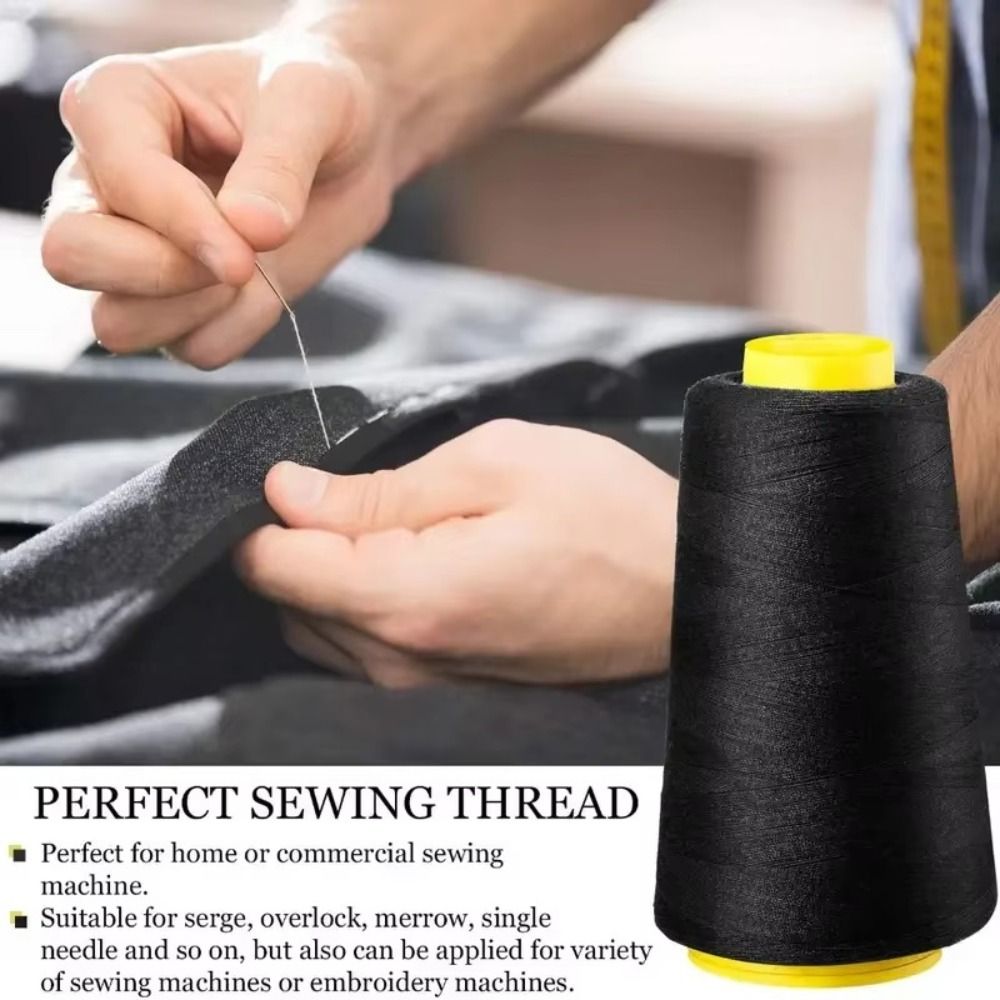 1 لفة خيط سيرجر بطول 3000 يارد - مراجعة Serger Thread Cone وسعره