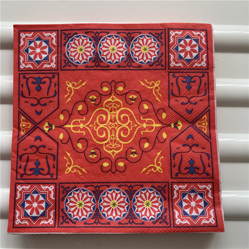 Decoupage المناديل الورقية الأ - مراجعة Pattern Tissue Paper وسعره