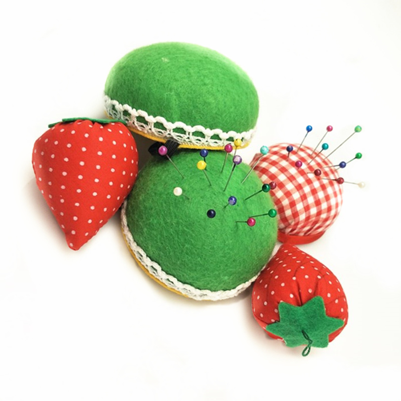 1 قطعة الفراولة على شكل إبرة د - مراجعة Sewing Pin Cushion وسعره