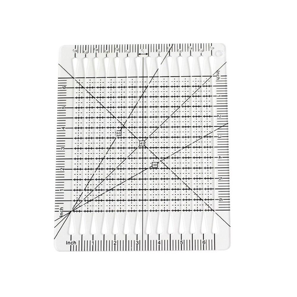 1 قطعة DIY أداة اليد خليط حاكم - مراجعة Quilting Ruler Square وسعره