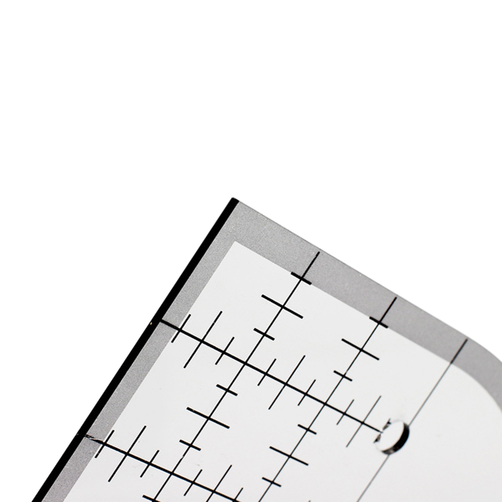 مسطرة قطع الزوايا المنحنية غير - مراجعة Quilting Ruler Square وسعره