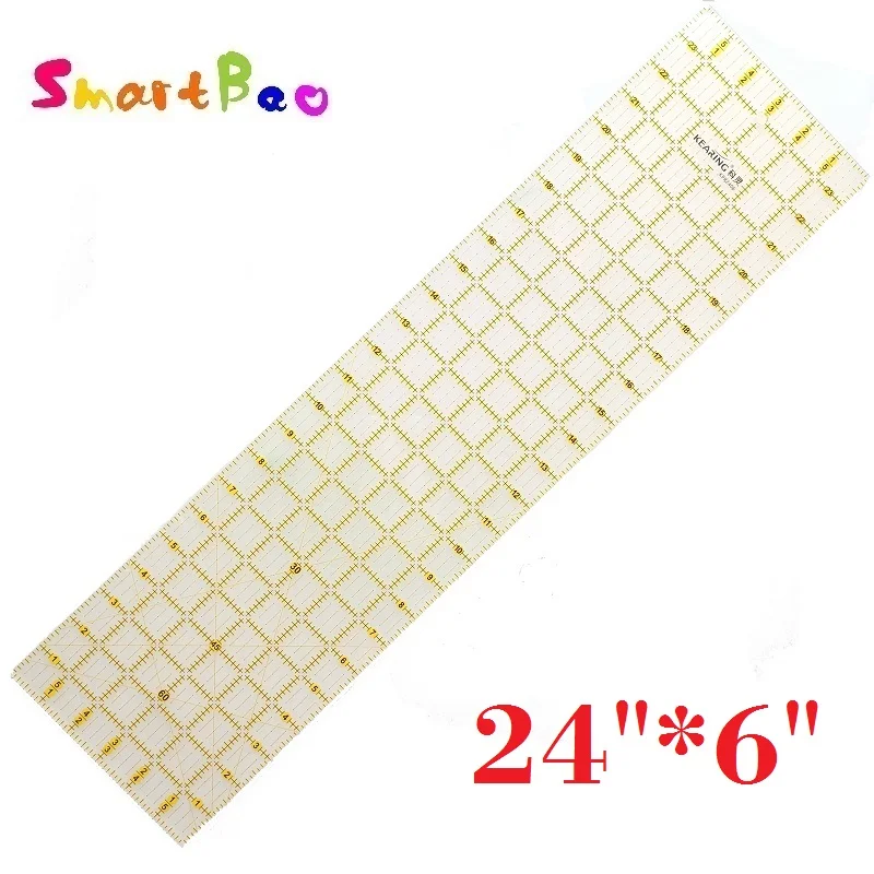 الاكريليك اللحف خليط حاكم مع خ - مراجعة Quilting Ruler Square وسعره