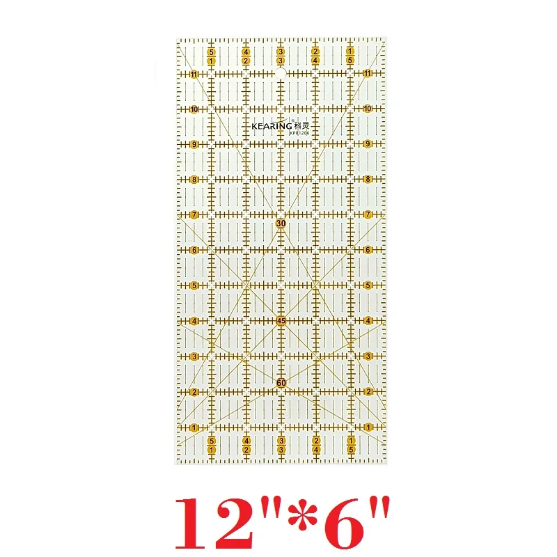 الاكريليك اللحف خليط حاكم مع خ - مراجعة Quilting Ruler Square وسعره