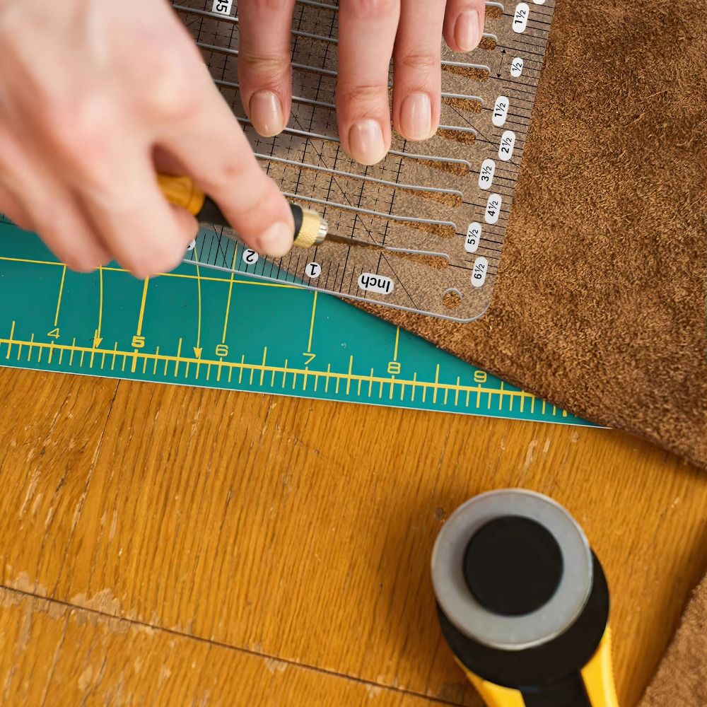 مسطرة تفصيل وحياكة 5 في 1 من ا - مراجعة Quilting Ruler Square وسعره