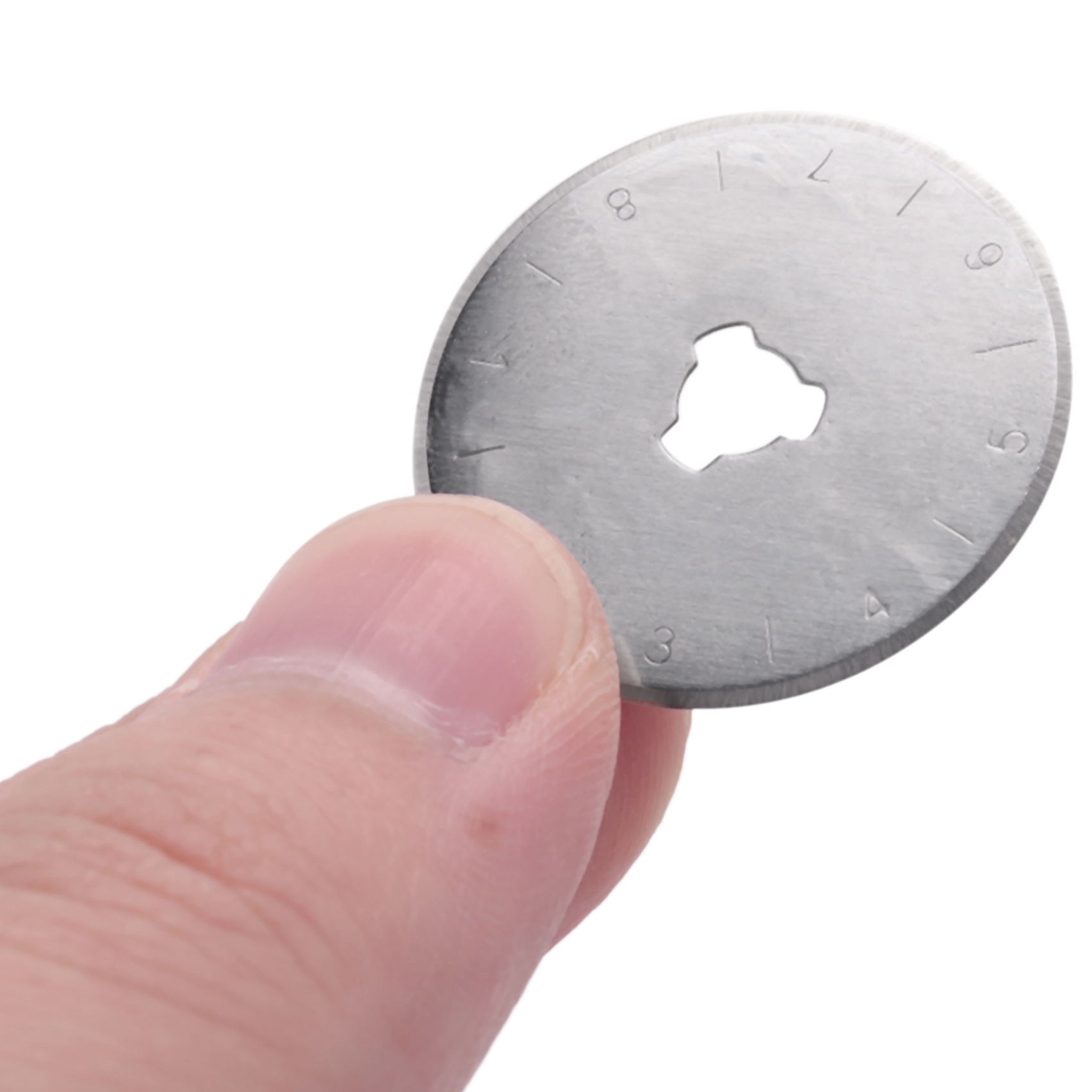[جديد! A93G] 10 قطع شفرات قطع  - مراجعة Rotary Cutter Fabric وسعره