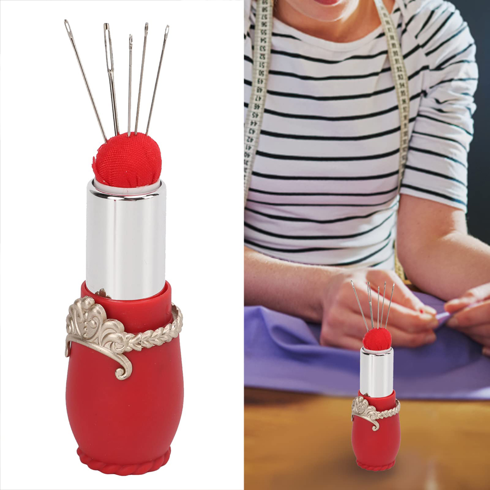 أحمر الشفاه دبوس وسادة الخياطة - مراجعة Sewing Pin Cushion وسعره