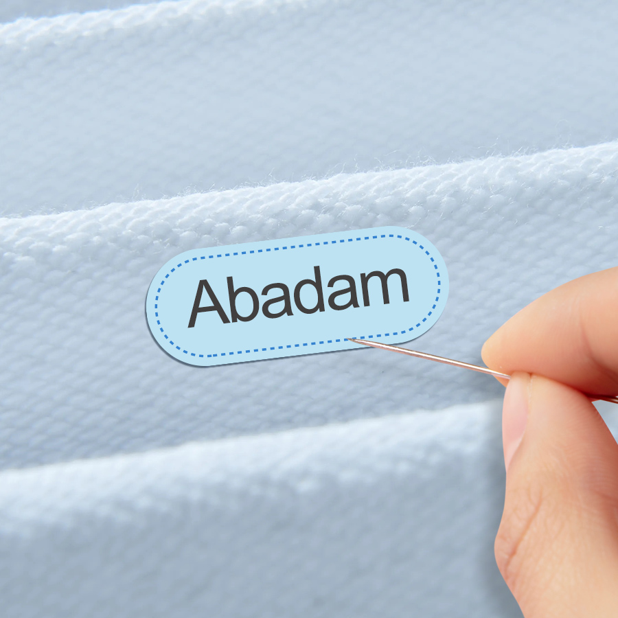 ملصقات خياطة مخصصة للملابس وال - مراجعة Sewing Label وسعره