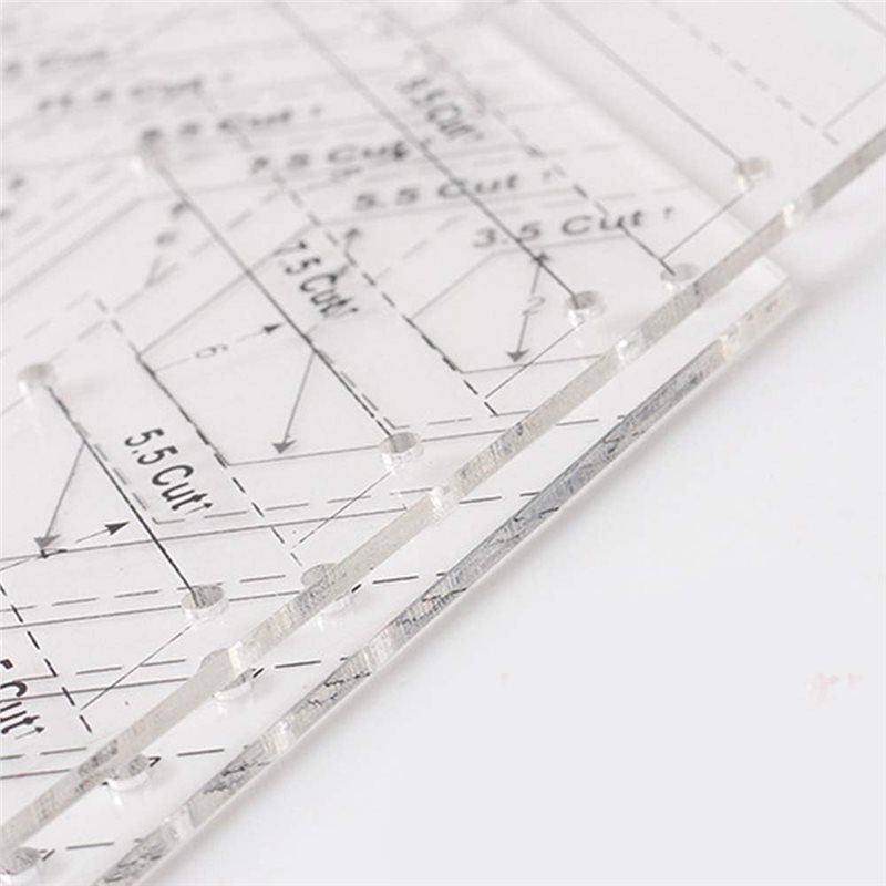 مجموعة مساطر الخياطة A25F-4 قط - مراجعة Quilting Ruler Square وسعره