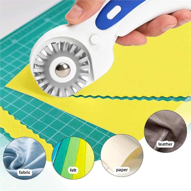 شفرات قاطعة دوارة متموجة الحوا - مراجعة Rotary Cutter Fabric وسعره