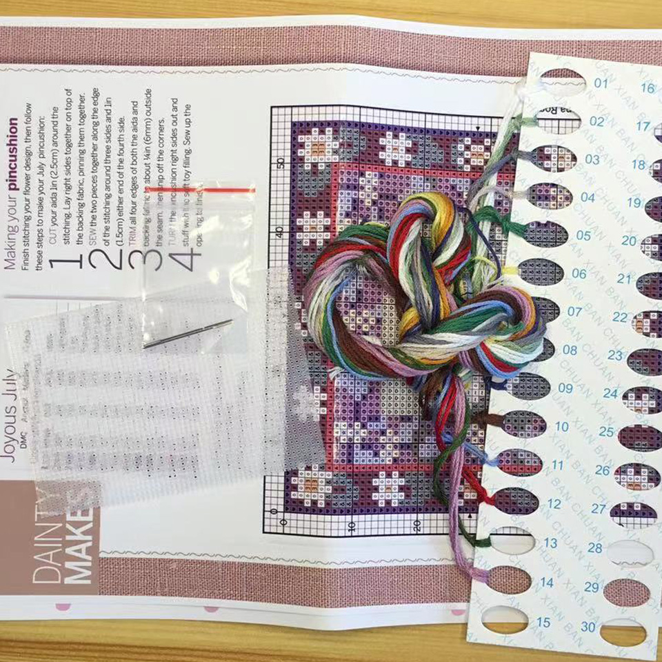 ZC184 عبر الابره مجموعات عبر ا - مراجعة Sewing Pin Cushion وسعره