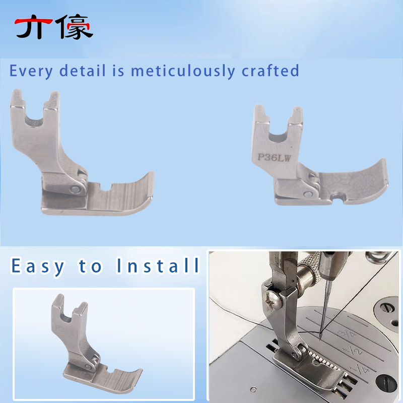 P36W P36LW واسعة حبال القدم سس - مراجعة Zipper Foot Presser وسعره