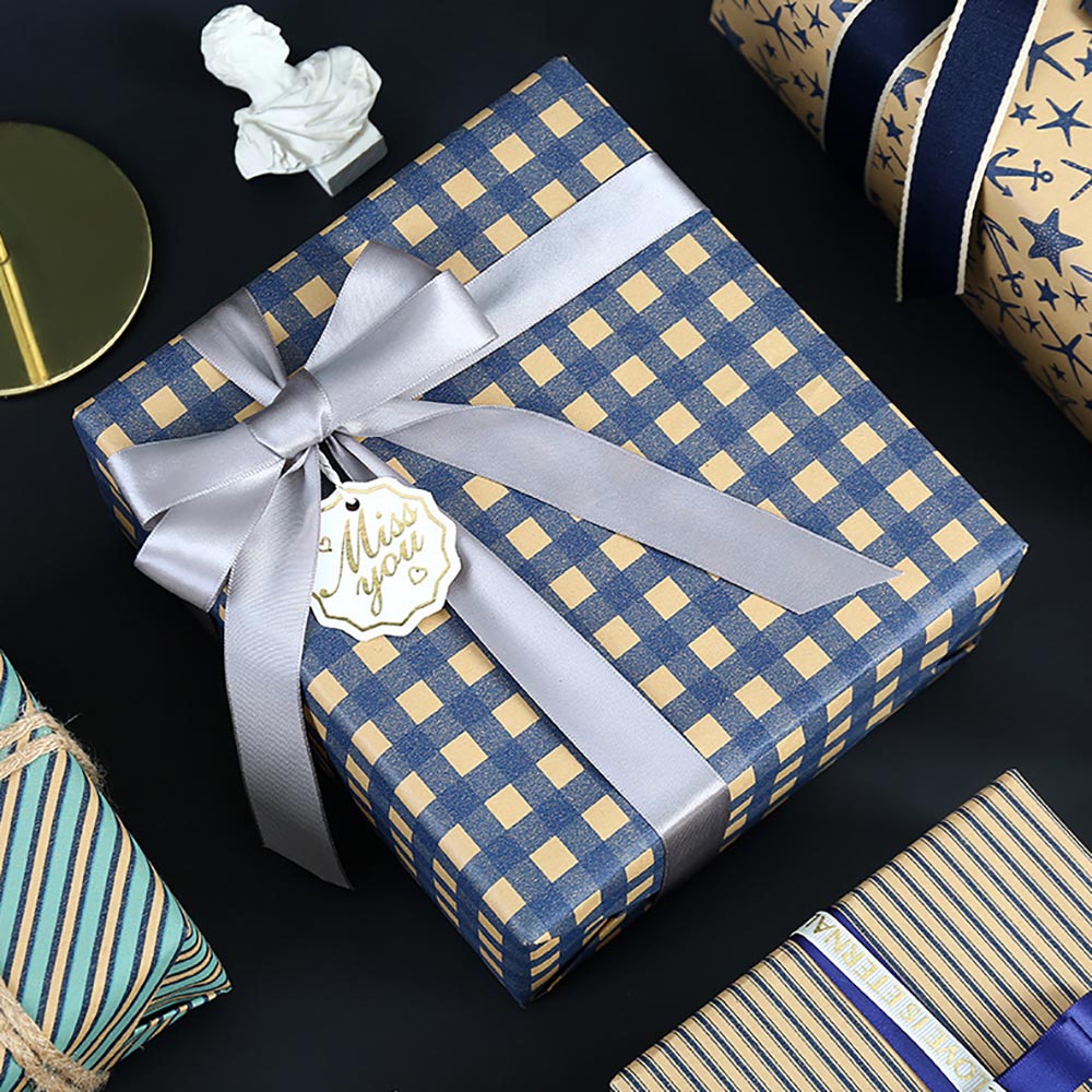 الأزرق شبكة التفاف الرجعية هدي - مراجعة Pattern Tissue Paper وسعره