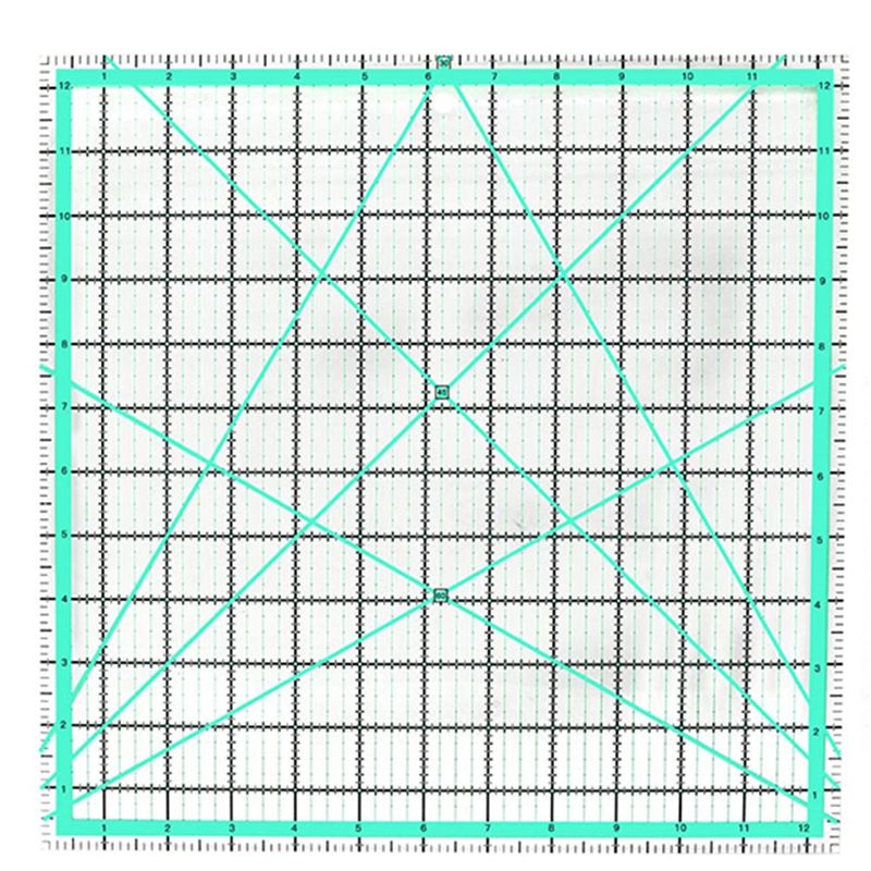 مجموعة من 4 مساطر مربعة للحياك - مراجعة Quilting Ruler Square وسعره