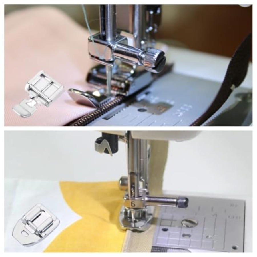 طقم قدم ماكينة الخياطة للسحاب  - مراجعة Zipper Foot Presser وسعره