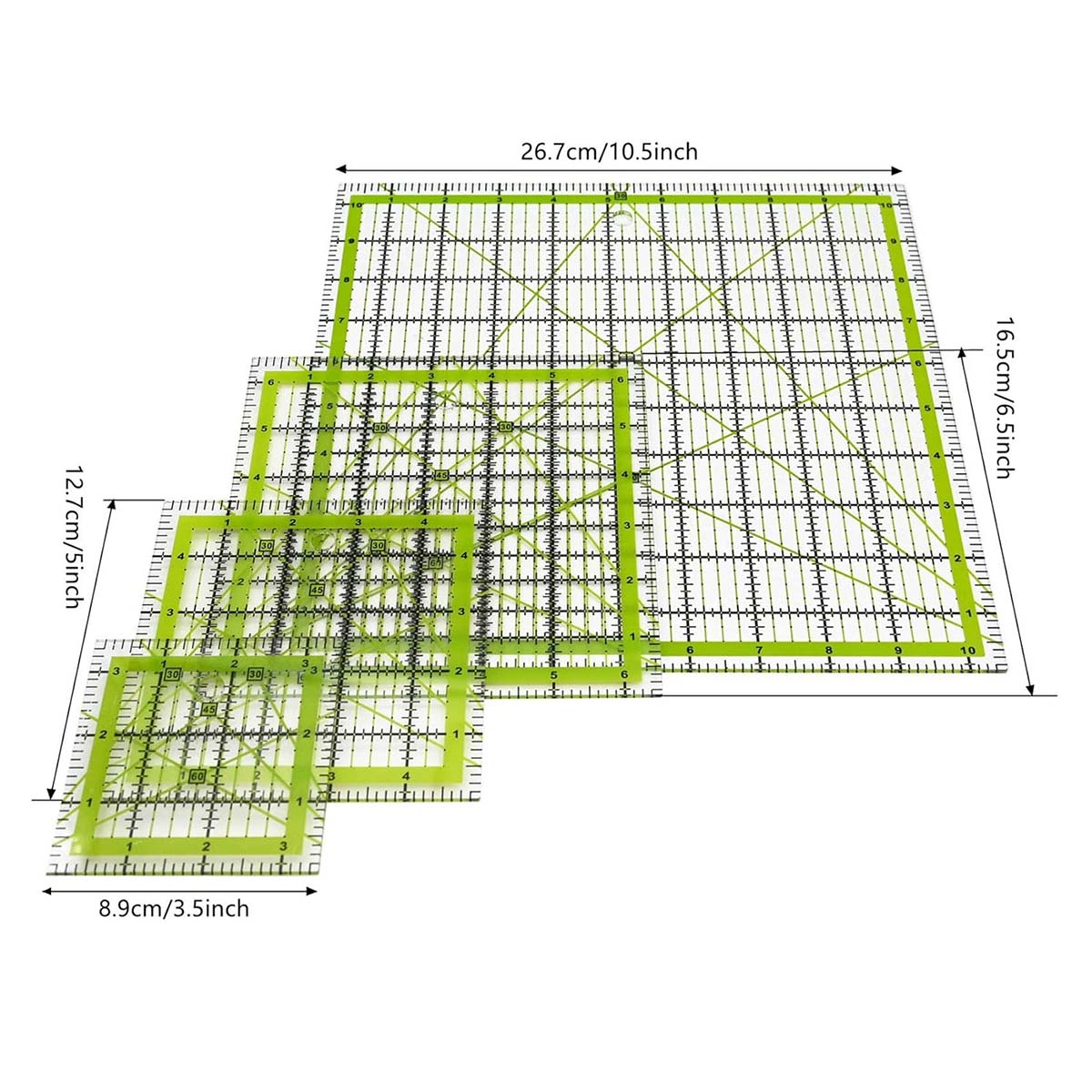 مجموعة مساطر خياطة مربعة من ال - مراجعة Quilting Ruler Square وسعره