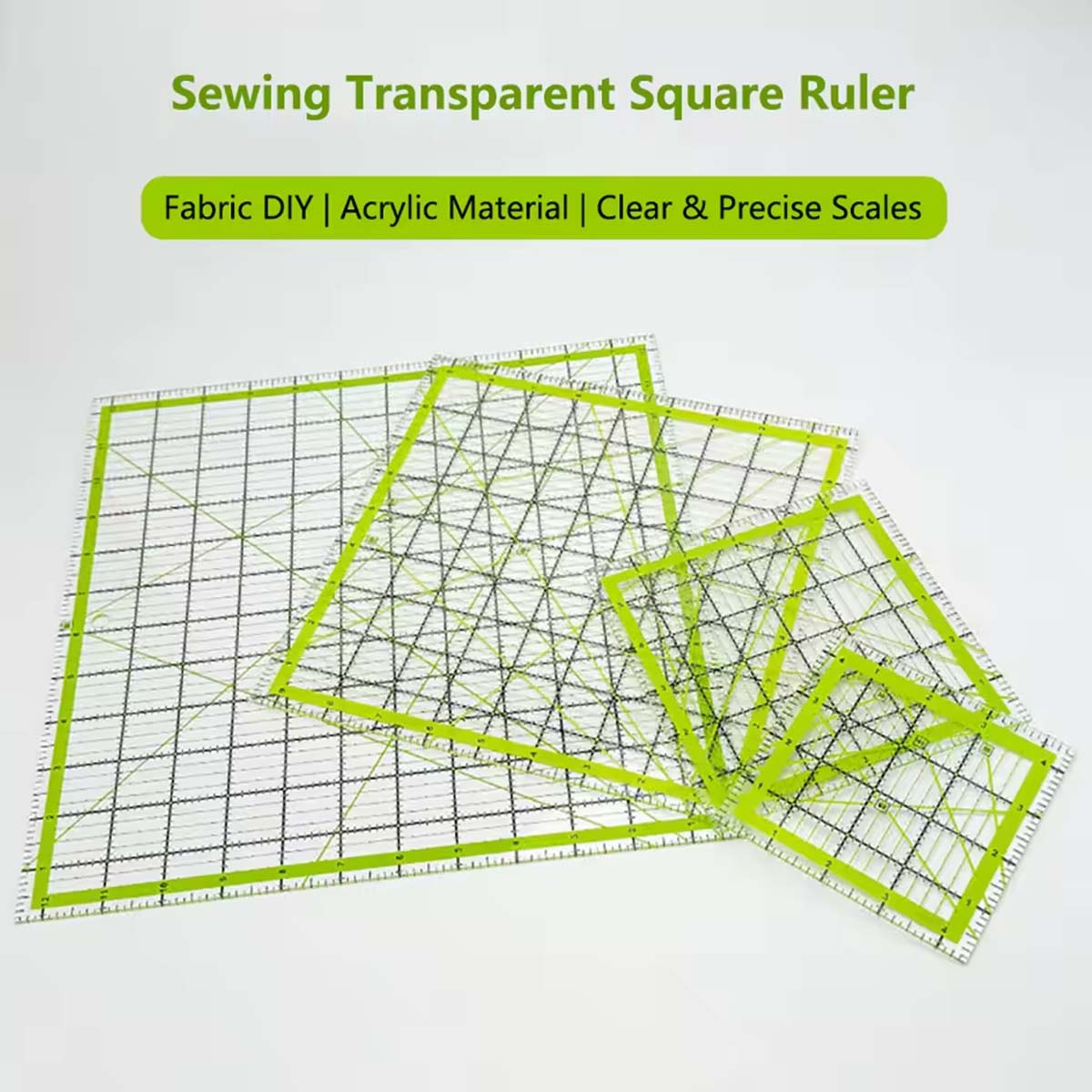 مجموعة مساطر خياطة مربعة من ال - مراجعة Quilting Ruler Square وسعره