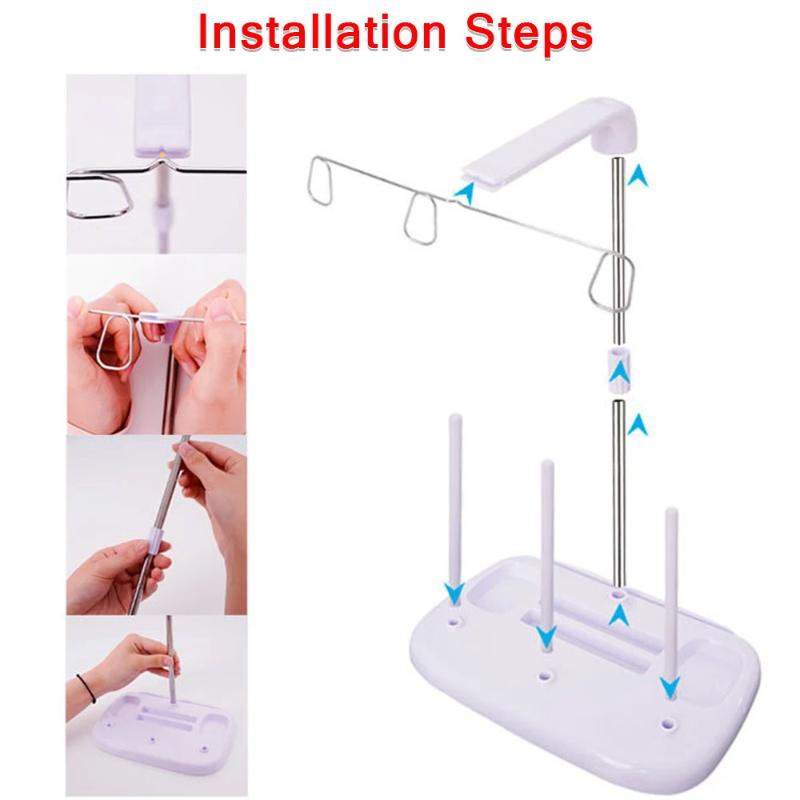 حامل خيوط بلاستيكي متين على شك - مراجعة Serger Thread Cone وسعره