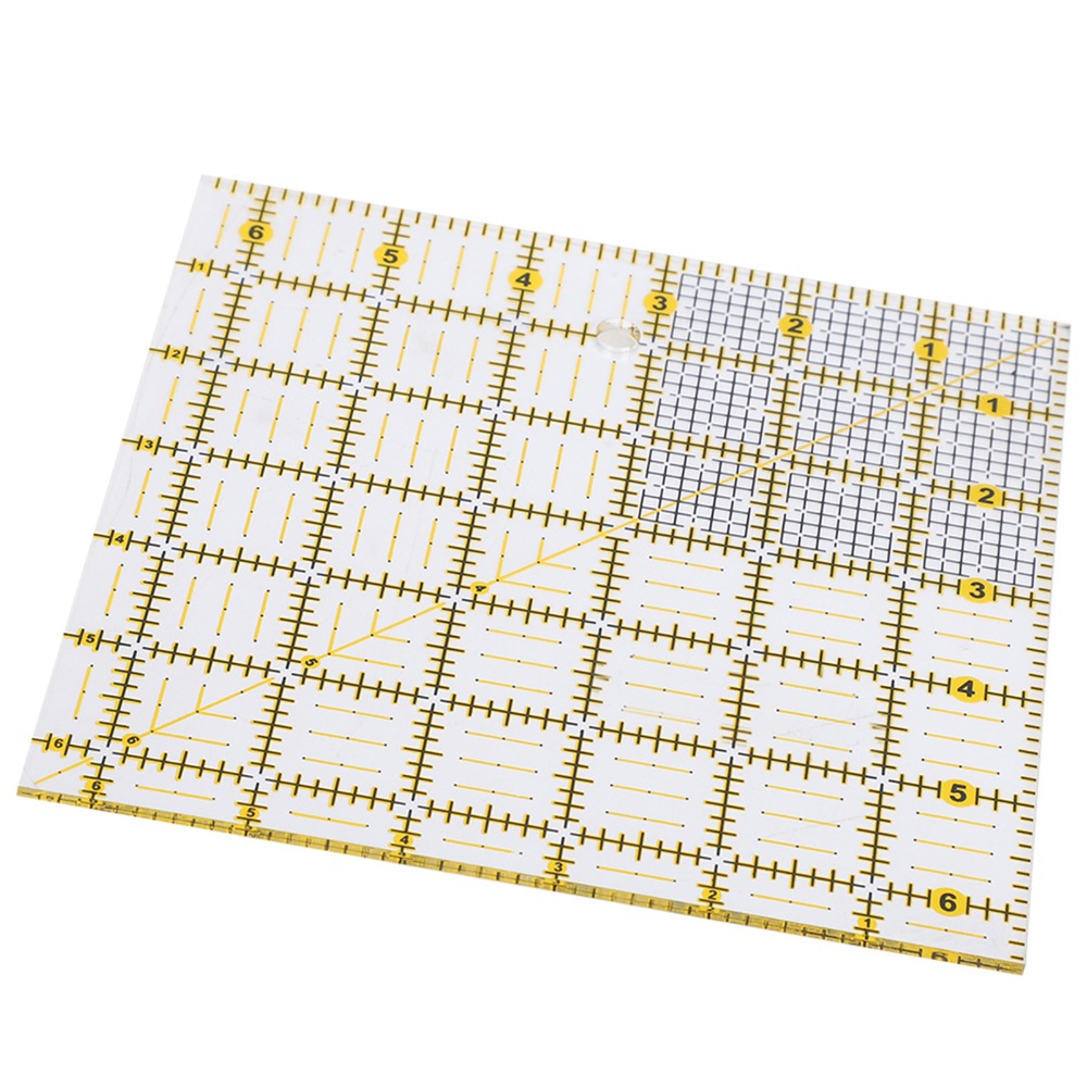 مسطرة تطريز مربعة متينة مقاس 6 - مراجعة Quilting Ruler Square وسعره