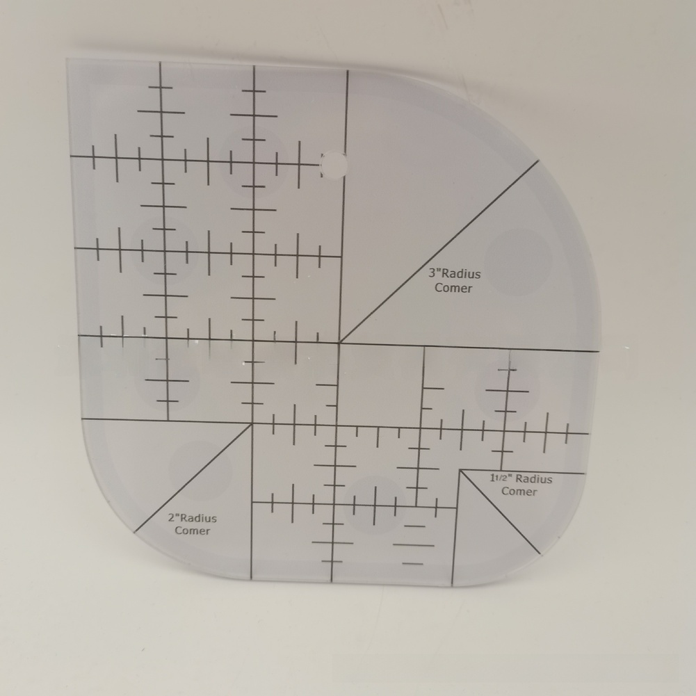 مسطرة تفصيل مربعة من الأكريليك - مراجعة Quilting Ruler Square وسعره