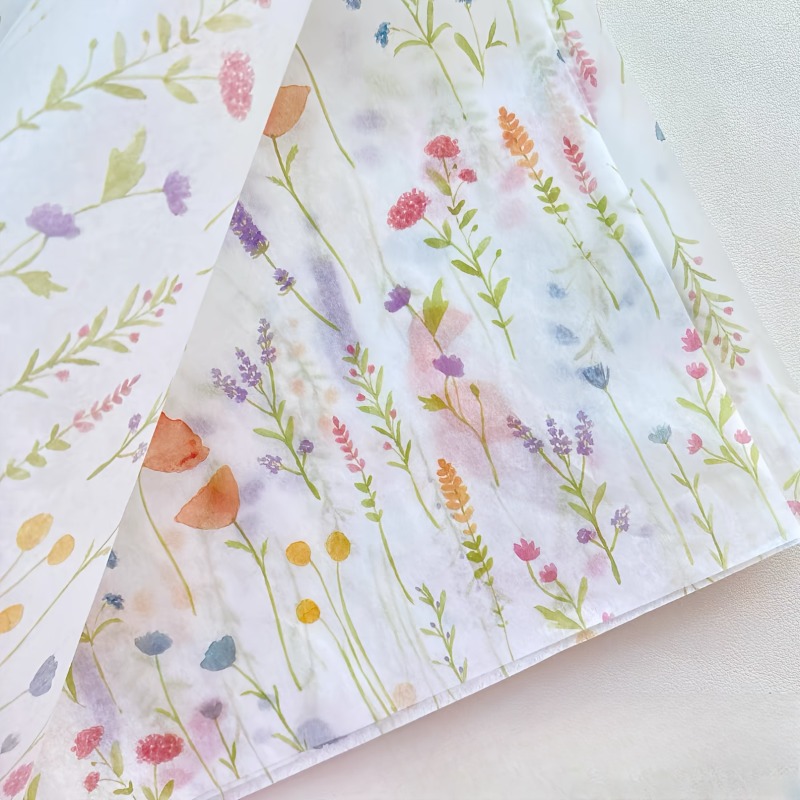 20 ورقة تغليف هدايا مطبوعة بنق - مراجعة Pattern Tissue Paper وسعره